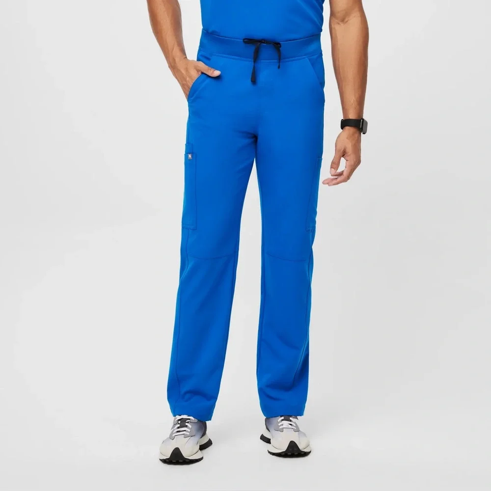 Figs Men’s Axim Cargo Scrub Pants Alps Blue